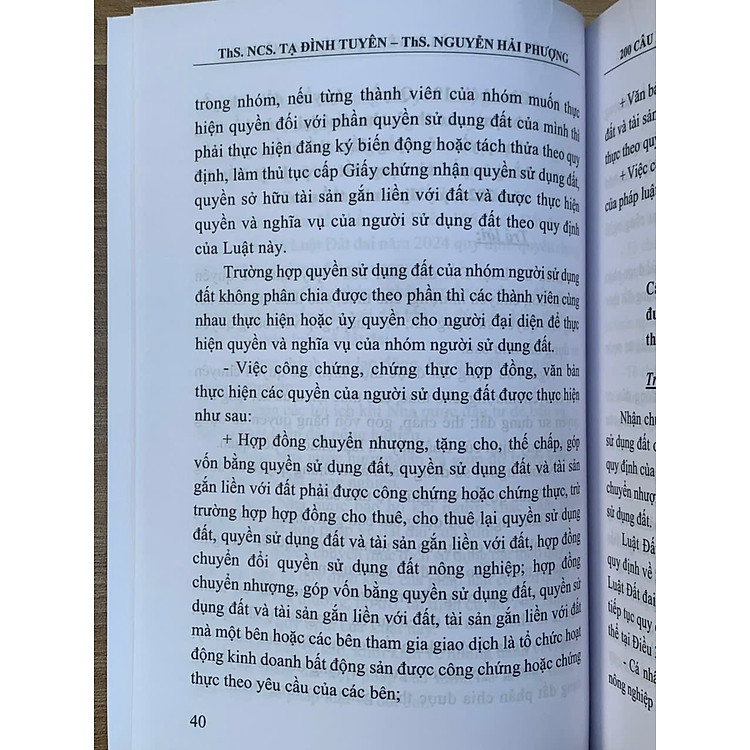 200 Câu Hỏi và Trả Lời Về Luật Đất Đai Năm 2024 - Ảnh 7