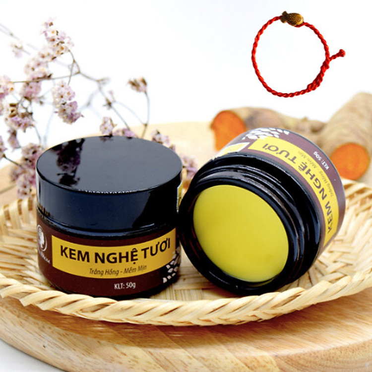 Kem Nghệ Tươi Wonmom tặng kèm vòng Phong Thủy Cho Em Bé