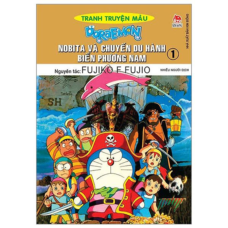Doraemon Tranh Truyện Màu – Nobita Và Chuyến Du Hành Biển Phương Nam – Tập 1 (Tái Bản 2023)