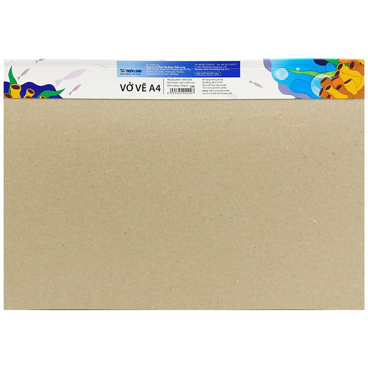 Vở Vẽ A4 40 Trang 150gsm Colokit SKB-C006 - Ảnh 3