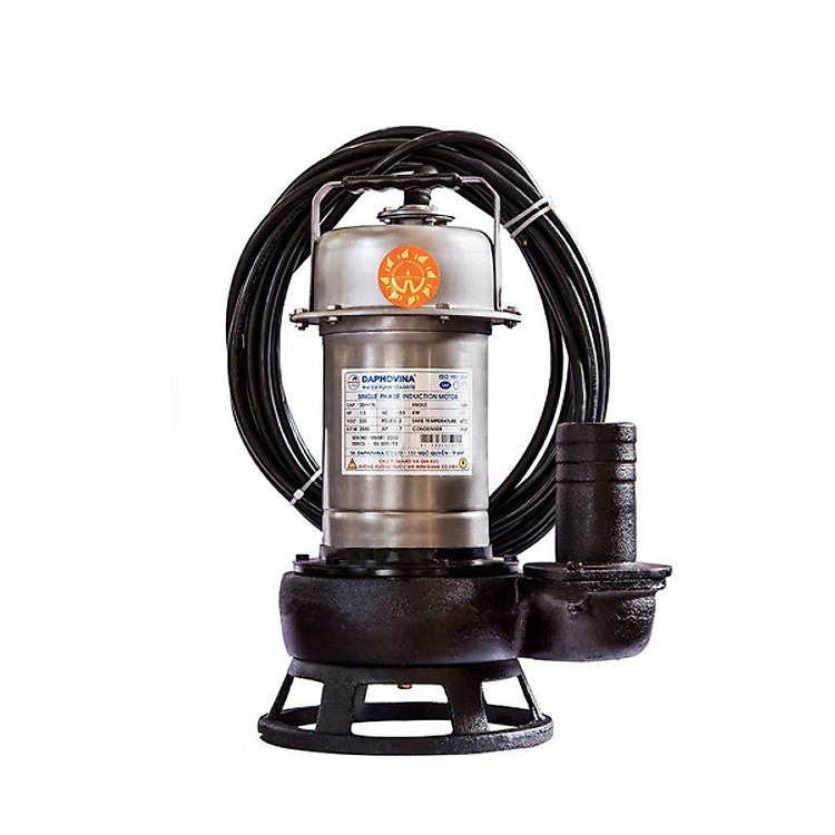 Máy Bơm Chìm Hút Nước Thải DAPHOVINA DPVN.T1020 2.0HP - 1.5Kw