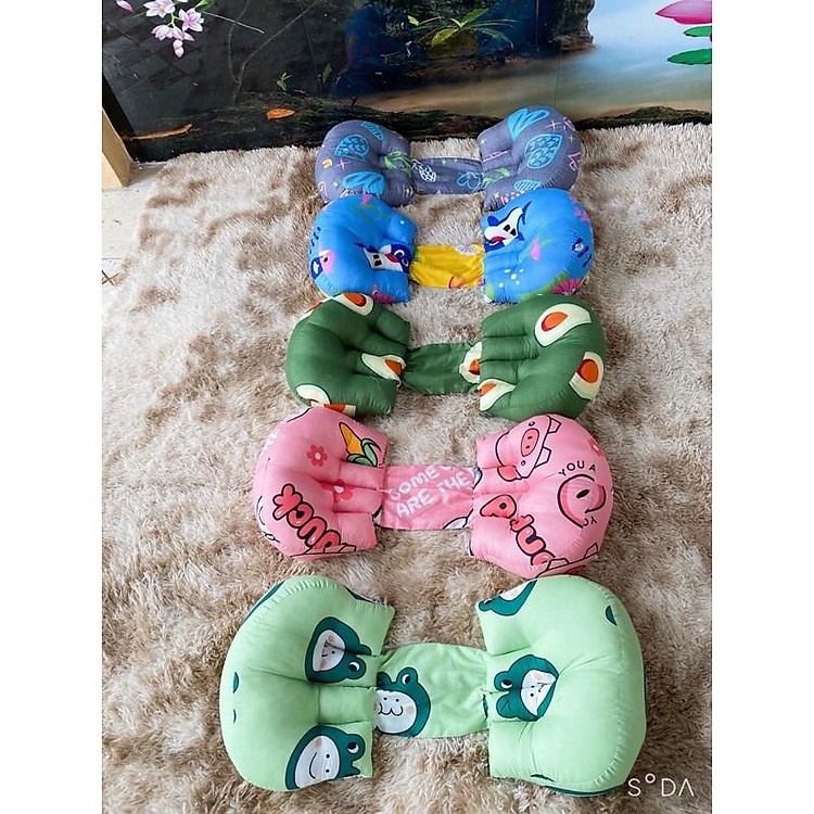 Gối Bầu Cánh Tiên đỡ bụng bầu cho mẹ và chèn cho bé poly cotton-link 2