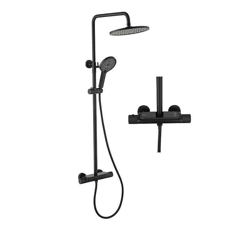 Sen cây nóng lạnh đồng mạ tĩnh điện chân không đen Juno sofa Teady SCCT-1800 3 chế độ