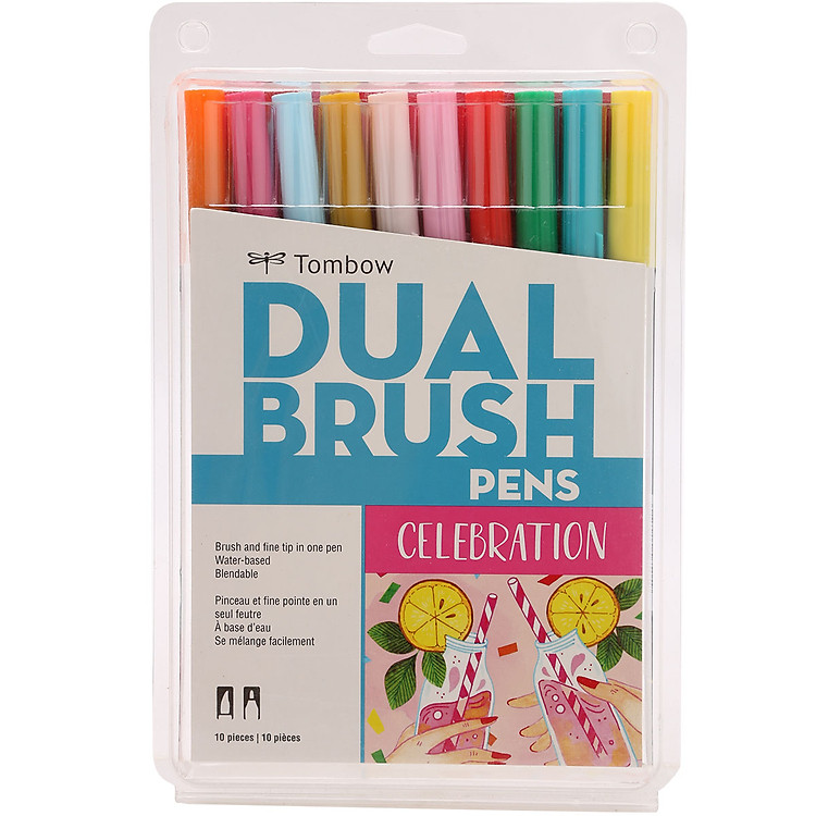 Bộ Bút Tombow ABT Dual Brush (10 chiếc)
