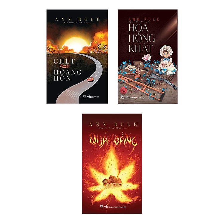Huy Hoàng – Combo 3 Cuốn Chết Trước Hoàng Hôn + Hoa Hồng Khát + Quả Đắng