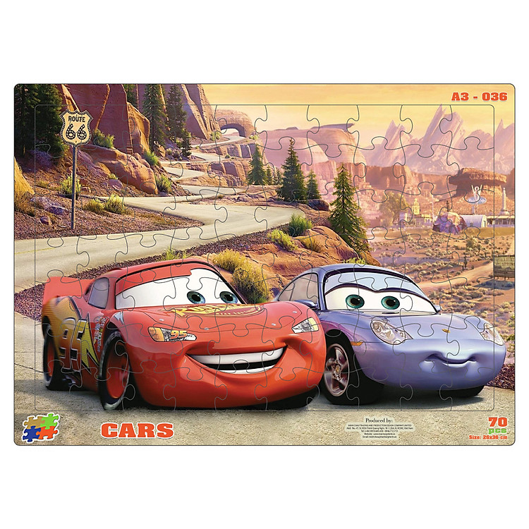 Bộ tranh xếp hình A3 cho bé Chính hãng Giá tốt