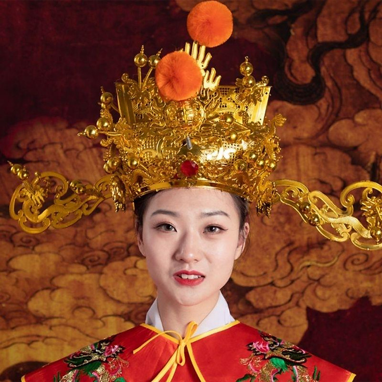 Mũ hóa trang Thần Tài dành cho người lớn để biểu diễn