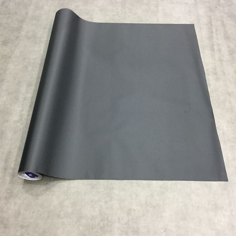 Giấy dán tường màu đen nhám - khổ 1,2m - có sẵn keo