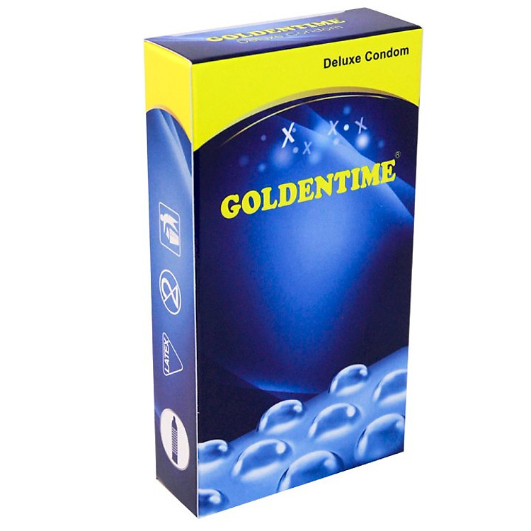 Bao Cao Su Goldentime Tăng Khoái Cảm (10 Cái)