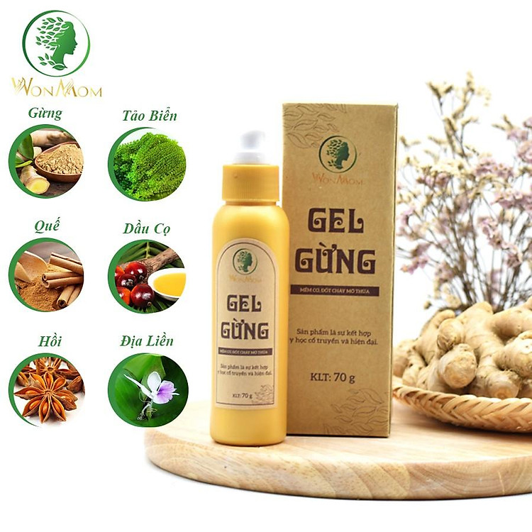 Combo Gel Gừng Giảm Eo & Thảo Mộc Wonmom Đảm bảo Giá rẻ - Hình ảnh 5