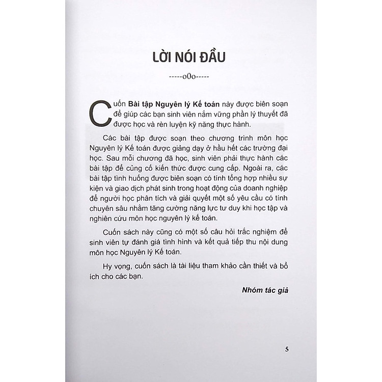 Hệ thống bài tập & câu hỏi trắc nghiệm nguyên lý kế toán - Ảnh 3
