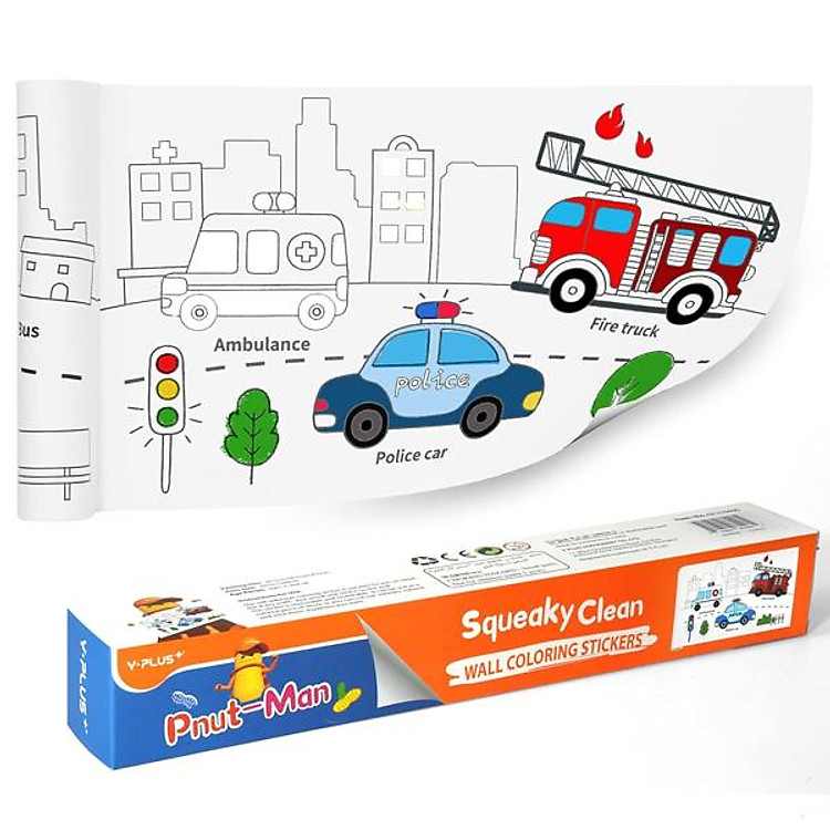 Mua Tranh Tô Màu Dán Tường Vehicles Chính hãng Giá tốt - Hình ảnh 2