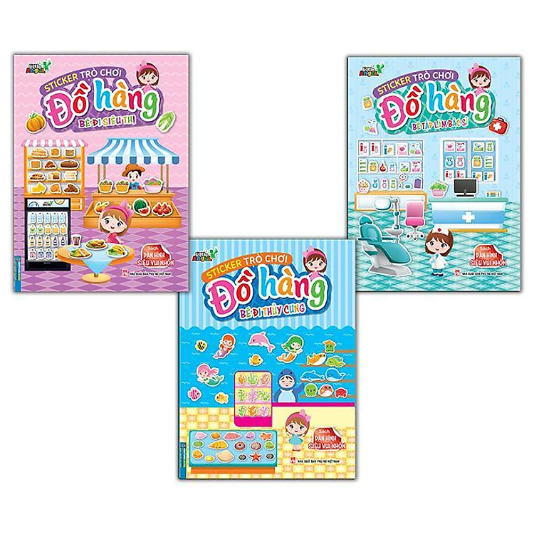 Sticker Trò Chơi Đồ Hàng – Bé Tập Làm Bác Sĩ