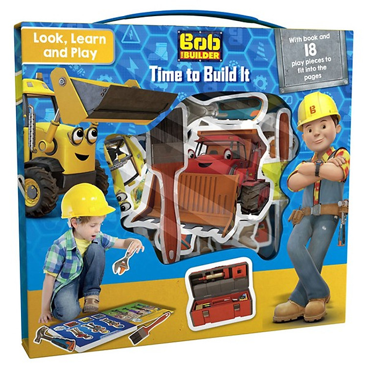 Sách Bob the Builder Look, Learn and Play: Time to Build