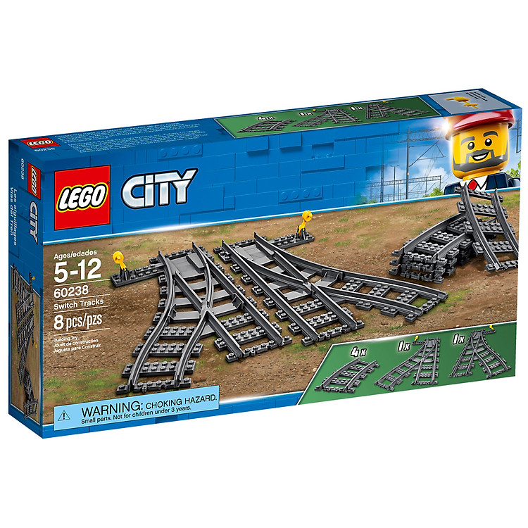 Tìm mua tại Avakids: LEGO CITY 60238 - Chuyển Tuyến Đường - Ngập tràn khuyến mãi