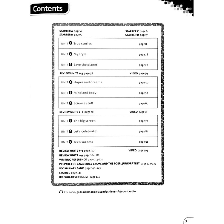 Achievers Grade 8 Workbook - Ảnh 5