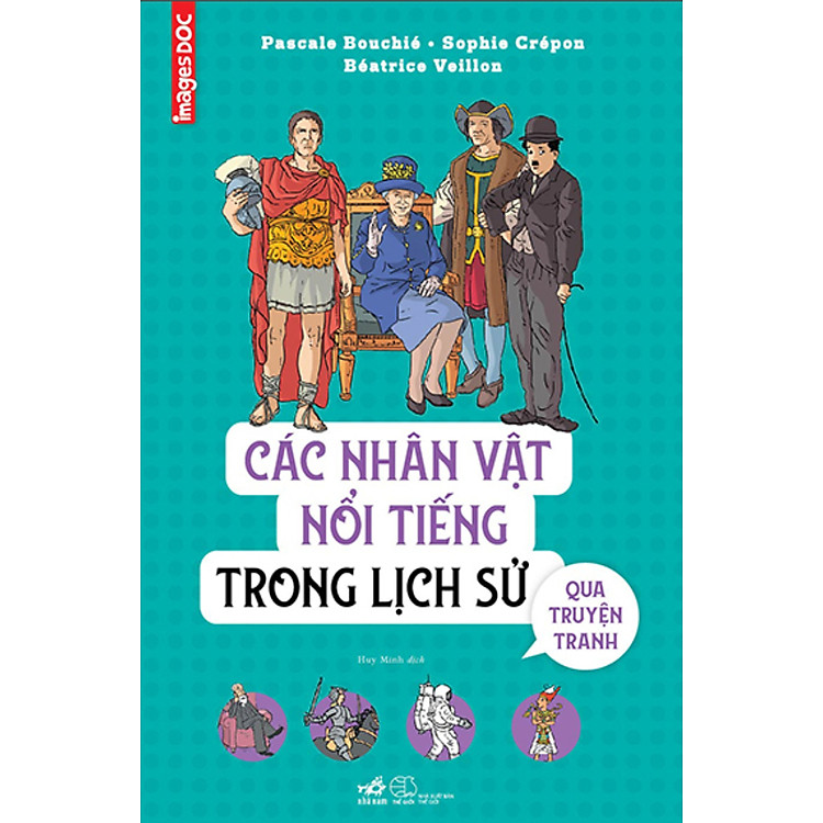 Newshop: Các Nhân Vật Nổi Tiếng Trong Lịch Sử Qua Truyện Tranh