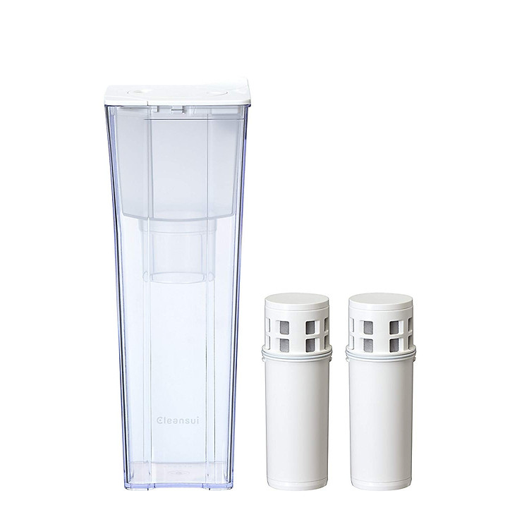 Bình lọc nước cầm tay Cleansui CP012/EJ101 0.9L - Hàng nhập khẩu (Bản đặc biệt tặng kèm 2 lõi)