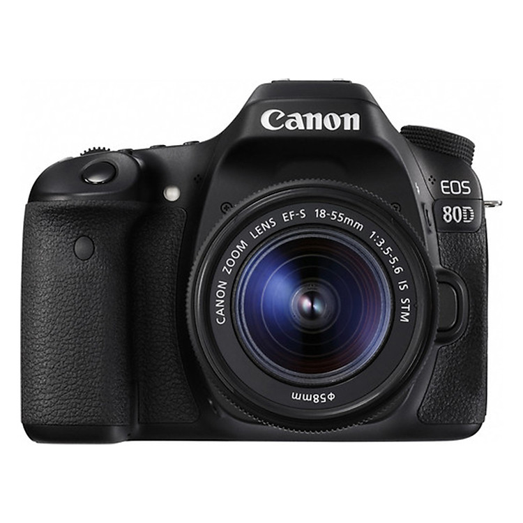 Máy Ảnh Canon 80D + Lens 18-55mm - Hàng Chính Hãng
