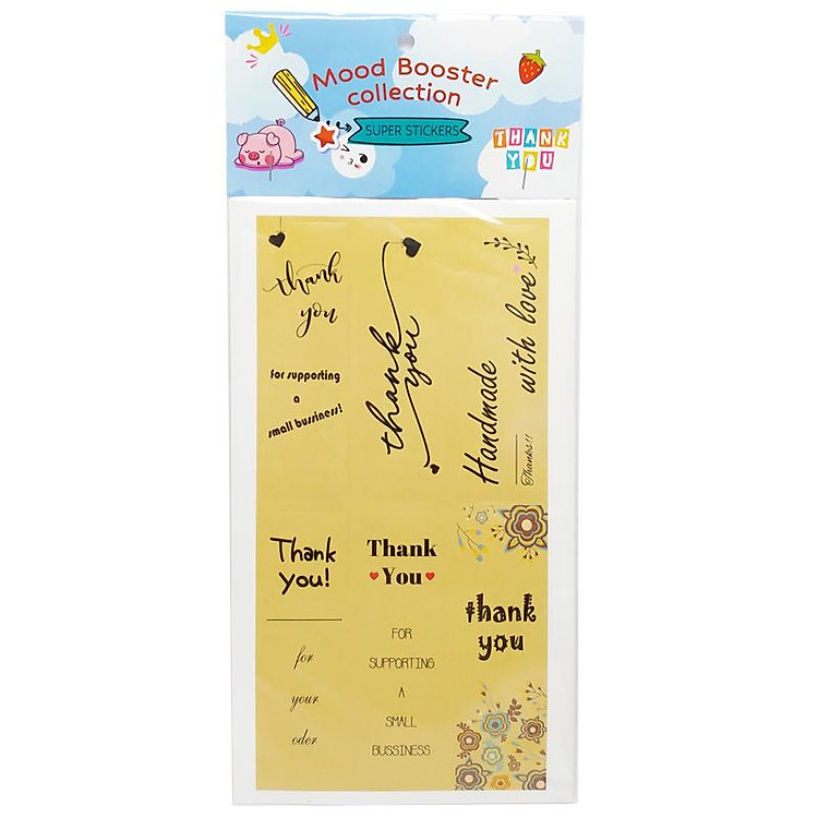 Sticker Cảm Ơn - Teenage CTE-038 (5 tờ) - Ảnh 2