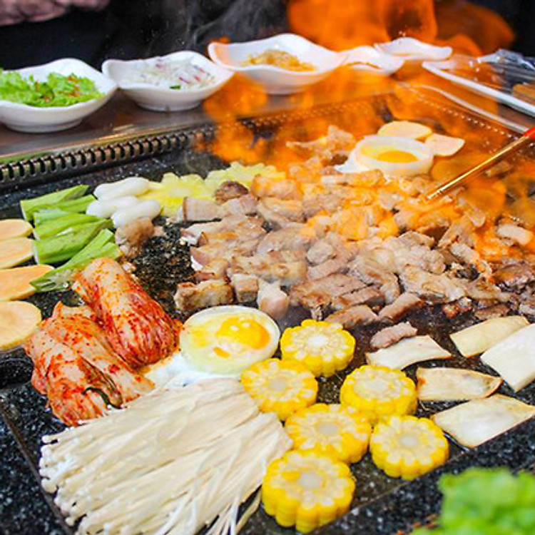 Dolpan Sam - Buffet Bàn Nướng Đá Phong Cách Hàn Quốc