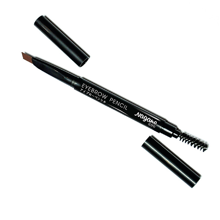 Chì Kẻ Mày Nagano 0.35g - Eyebrow Pencil Nagano 0.35g - Gồm 2 màu (nâu nhạt và nâu đậm) giúp định hình lông mày làm lông mày đẹp tự nhiên hơn