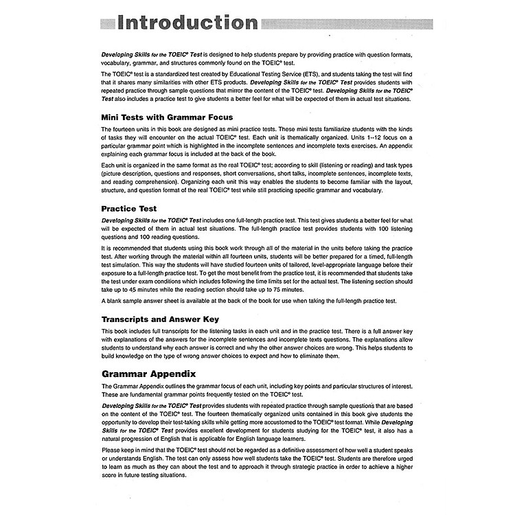 Developing Skills For The Toeic Test - Ảnh 7