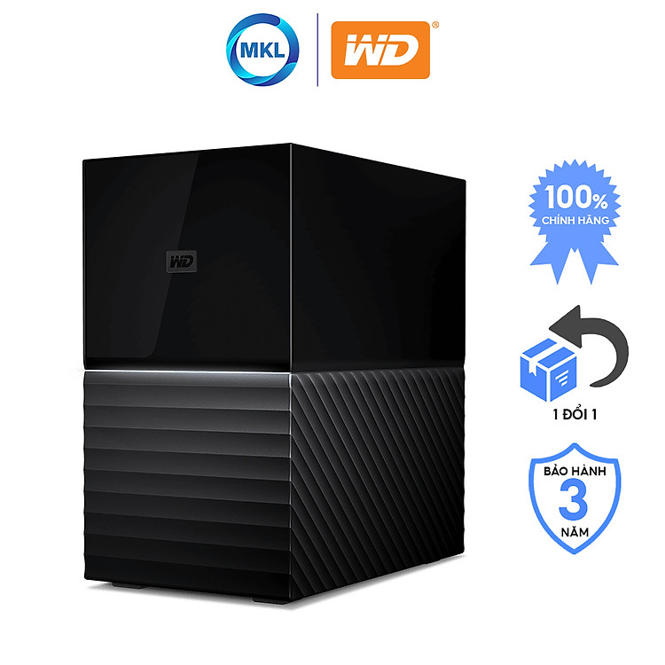 Ổ cứng di động Western Digital My Book Duo 3.5 16TB/20TB/24TB/28TB USB 3.2 Gen 1 hàng chính hãng