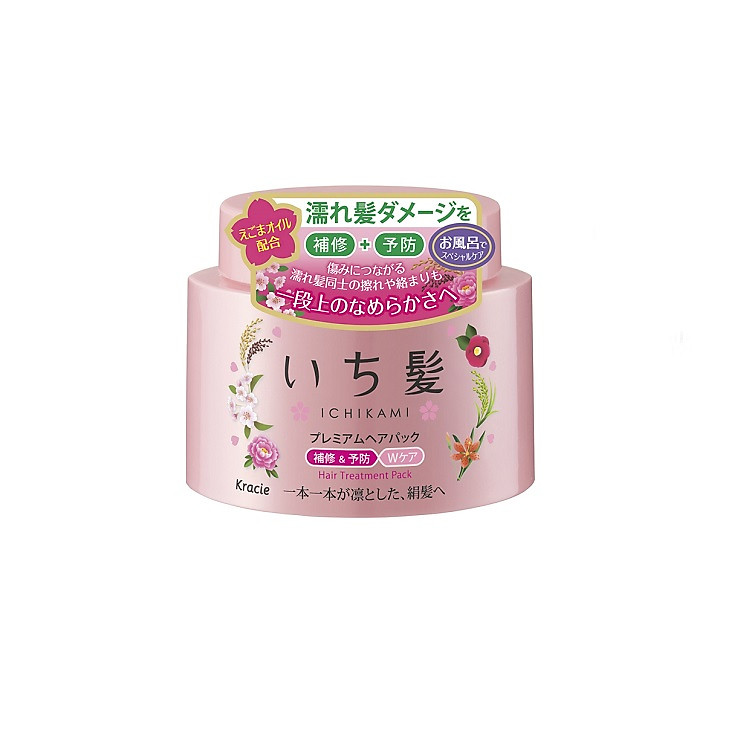 Kem Ủ Giúp Dưỡng Và Phục Hồi Tóc Hư Tổn Ichikami 180gr