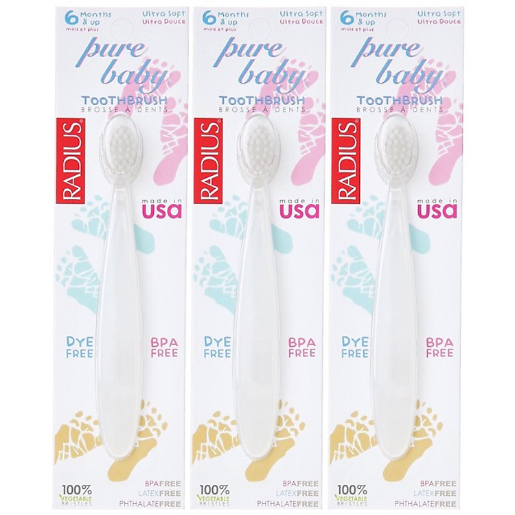 Bàn Chải Siêu Mềm Radius Cho Bé Chính hãng Giá rẻ - Hình ảnh 2