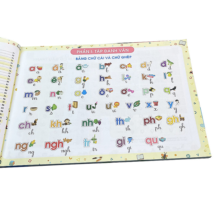 Tập Đánh Vần Tiếng Việt Theo Sơ Đồ Tư Duy (Phiên Bản Mới Nhất 5.0) - Ảnh 3
