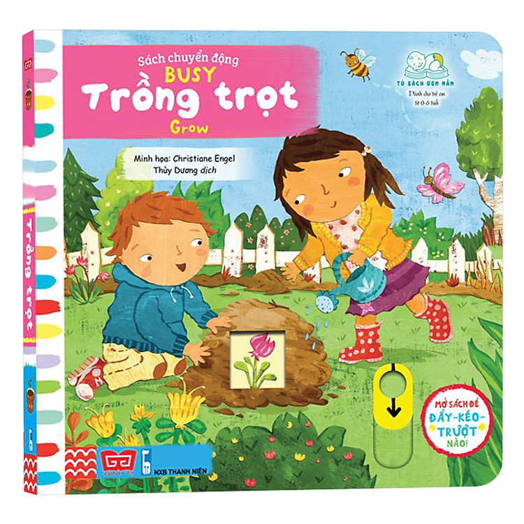 Sách Tương Tác - Sách Chuyển Động - Busy - Grow - Trồng Trọt - Ảnh 2