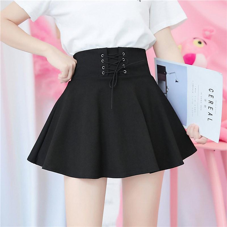 Chân Váy Ngắn Xếp Ly Đan Dây Trẻ Trung Năng Động WM SKIRT 800019 B