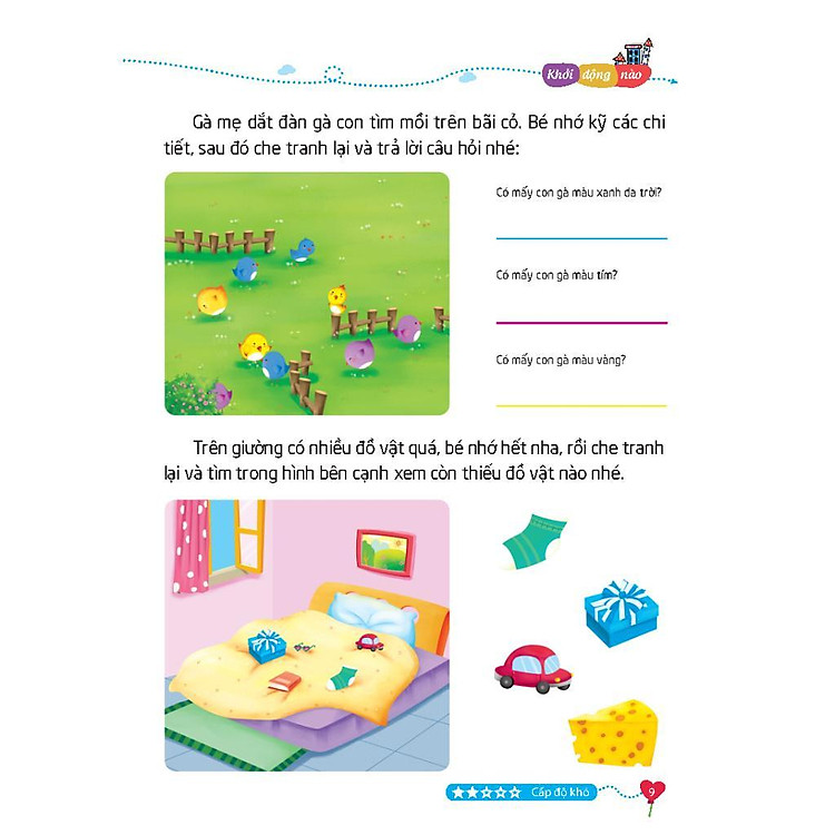 500 Trò Chơi Rèn Luyện IQ Cho Trẻ 4 - 10 Tuổi - Khả Năng Ghi Nhớ - Ảnh 5