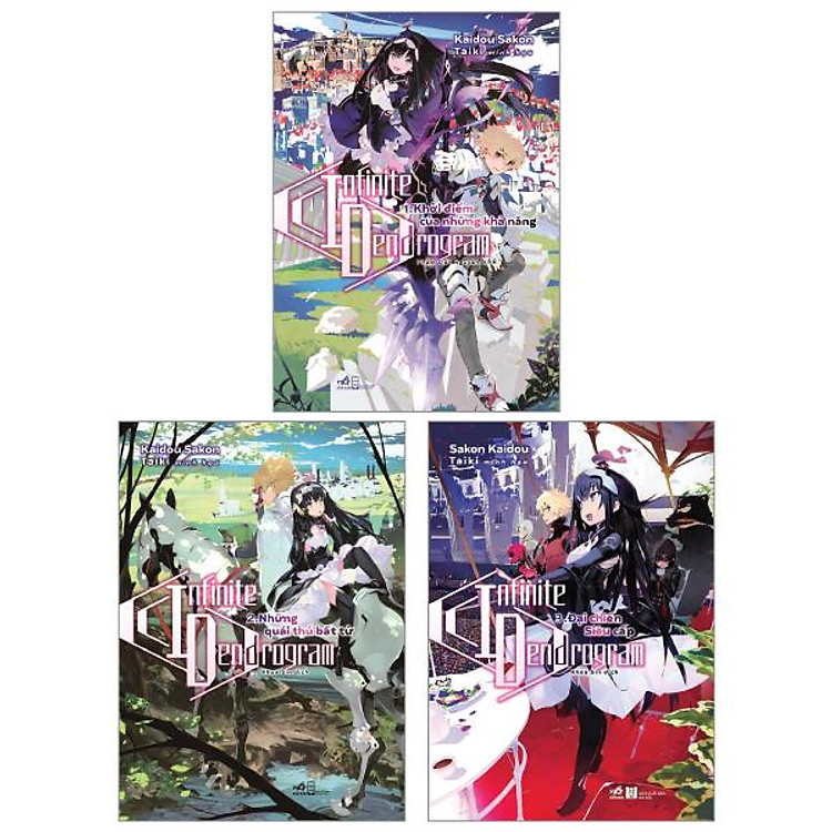 Tại Newshop: Infinite Dendrogram - Tập 1 + 2 + 3
