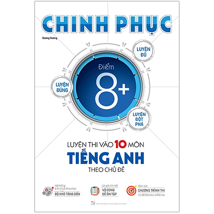 Sách Chinh Phục Luyện Thi Vào Lớp 10 Môn Tiếng Anh Theo Chủ Đề