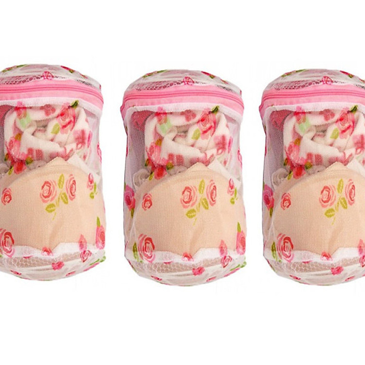 Bộ 3 túi lưới giặt đồ lót cao cấp gấp gọn