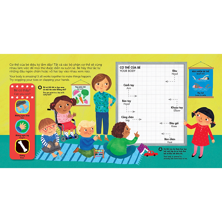 Tương Tác - Sách Chuyển Động - First Explorers - My Body - Cơ Thể Người - Ảnh 2