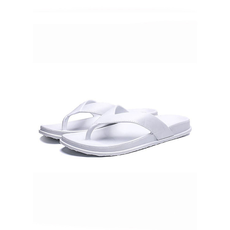 Dép Nam Xỏ Ngón Bền Đẹp Thiết Kế Trẻ Trung 3Fashion - 3003M - Trắng