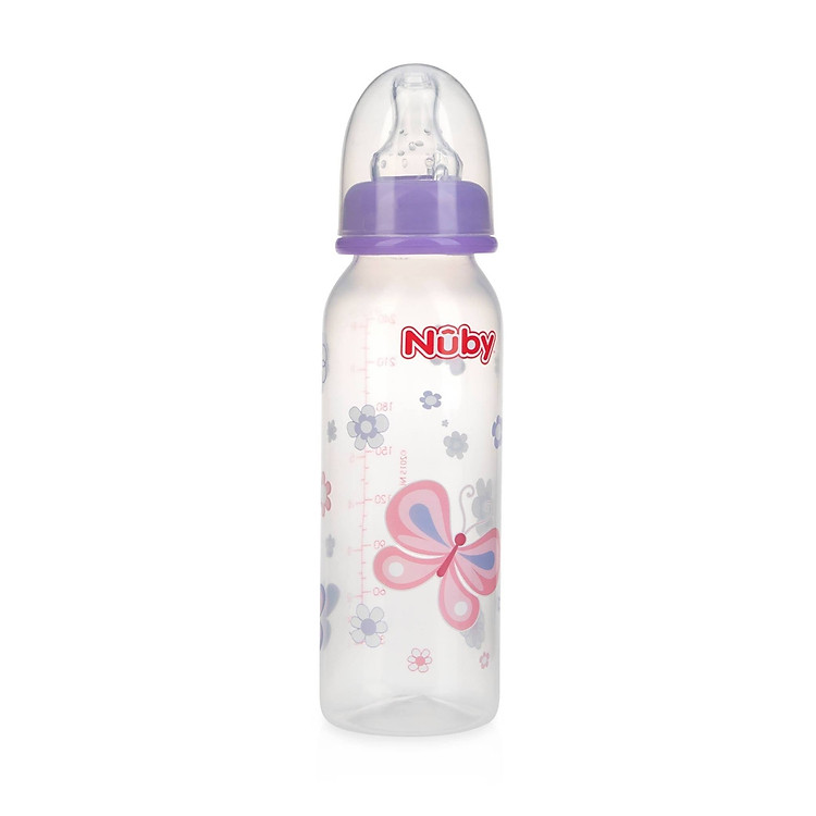 Bình sữa Nuby 240ml chống sặc Đảm bảo Giá rẻ - Hình ảnh 4