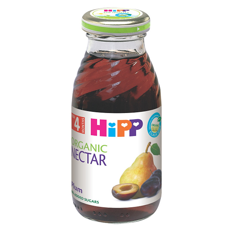 Nước Ép Hoa Quả HiPP Organic Dành Cho Trẻ Ăn Dặm - Mận Tây (0.2L)
