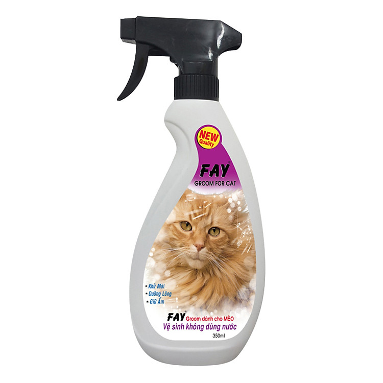 Xịt Khử Mùi Fay Groom For Cat (350ml)