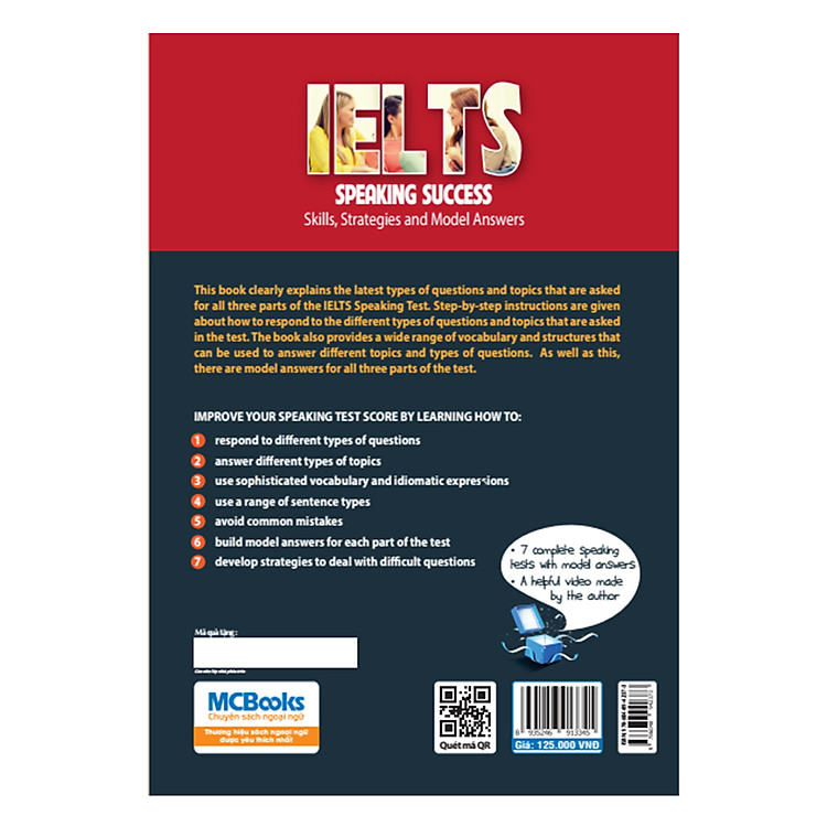 Ielts Speaking Success: Skills Strategies and Model Answers - Ảnh 2
