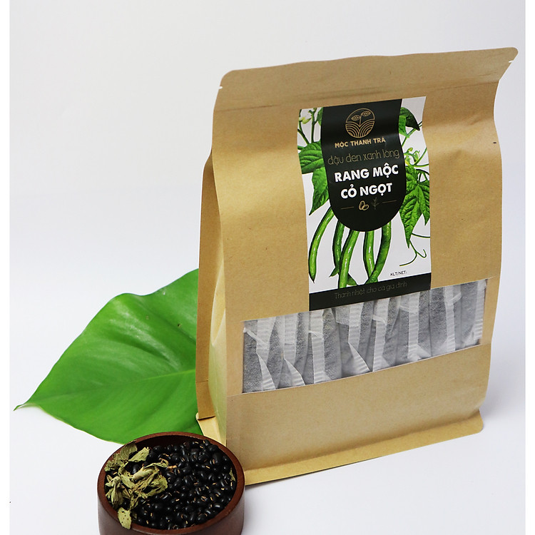 Đậu Đen Xanh Lòng Rang Mộc_Cỏ Ngọt 1Kg (CTL)