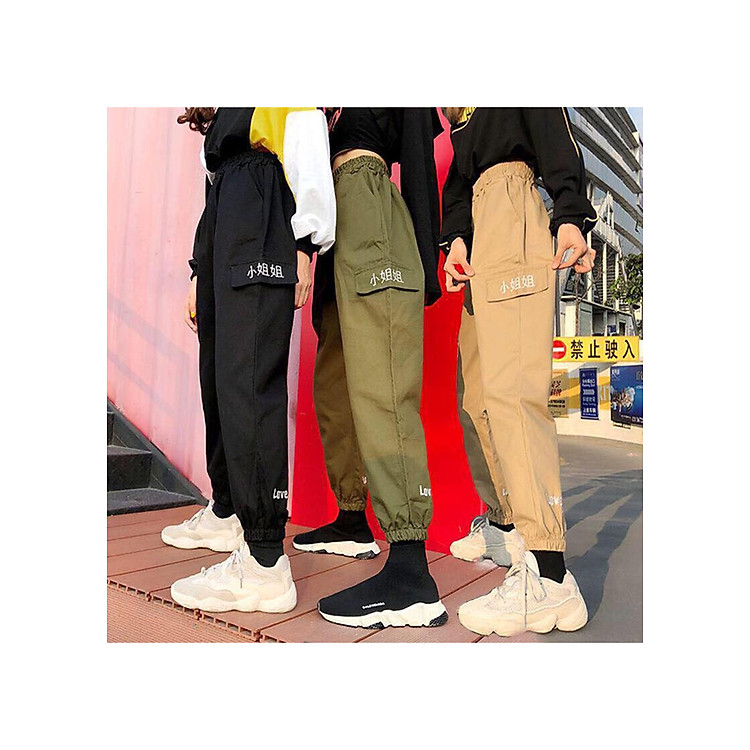Quần jogger kaki nam nữ cực chất