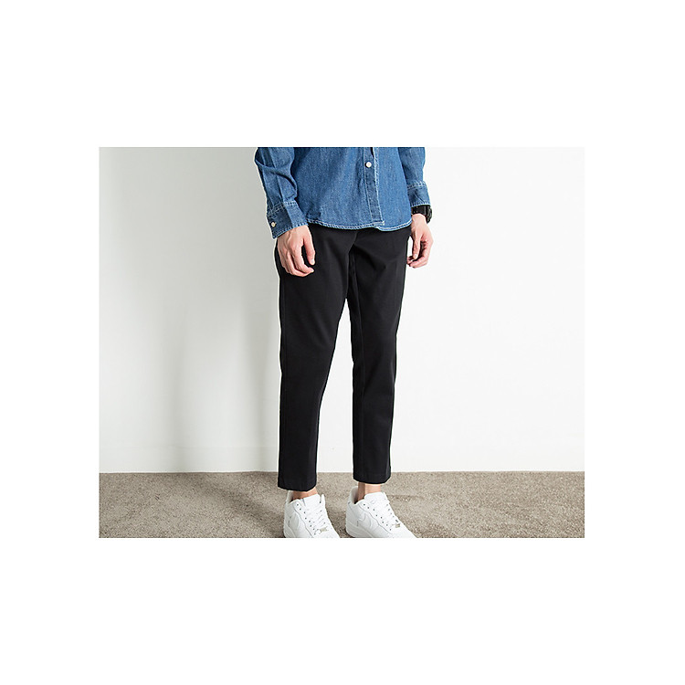Quần kaki ống côn nam chất kaki mềm