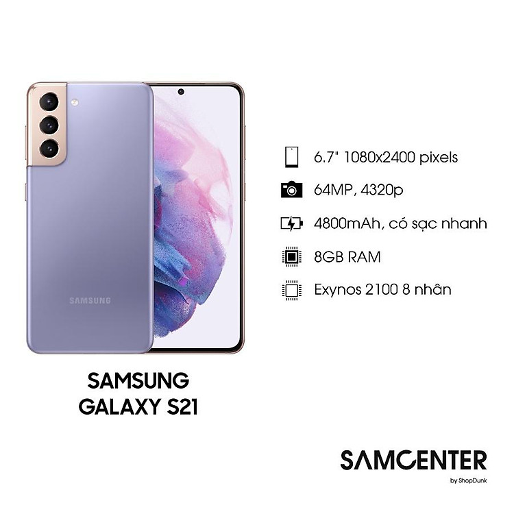 Điện Thoại Samsung Galaxy S21 FE 5G RAM 8GB - Hàng chính hãng chưa active