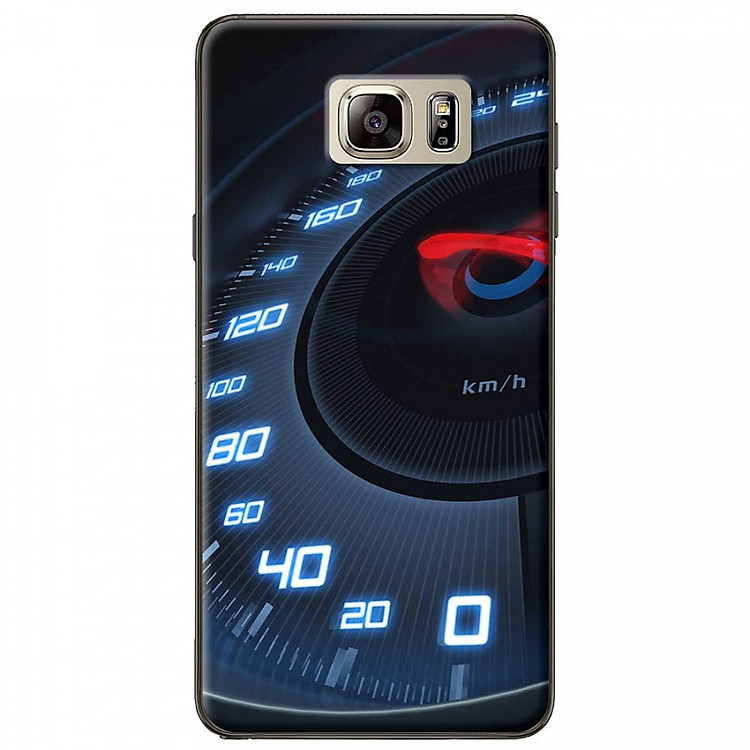 Ốp lưng dành cho Samsung Galaxy Note 5 mẫu Đồng hồ tốc độ xanh