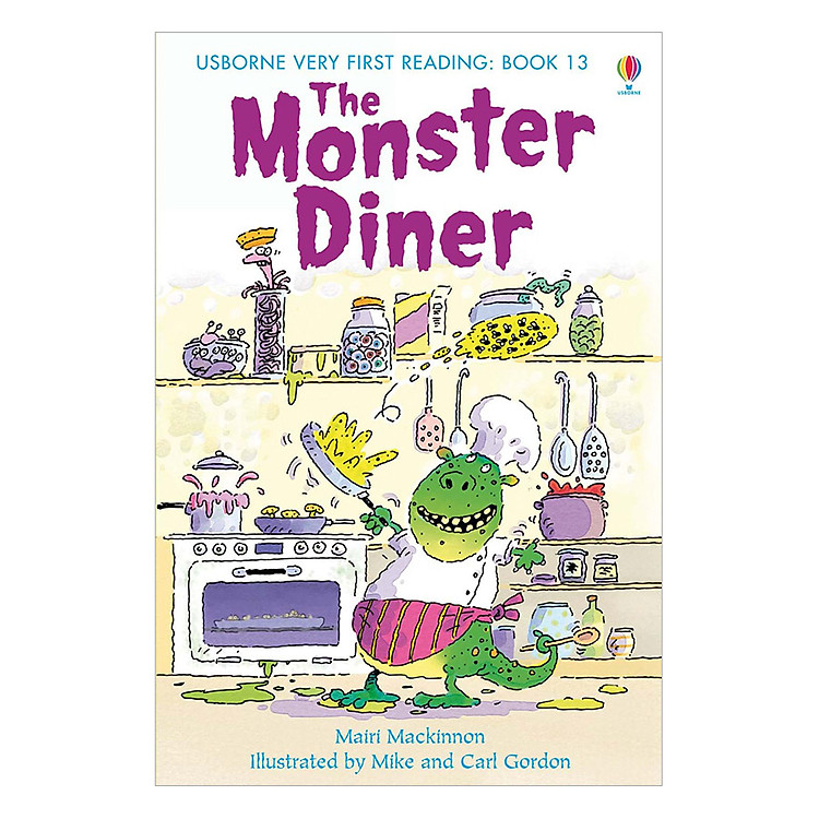Thiếu Nhi Tiếng Anh – Usborne Very First Reading: 13. The Monster Diner