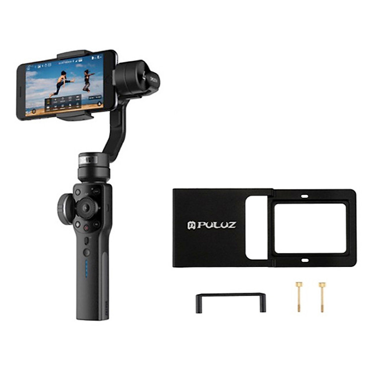 Combo Tay Cầm Chống Rung Zhiyun Smooth 4 + Adapter Cho Gopro - Hàng Nhập Khẩu